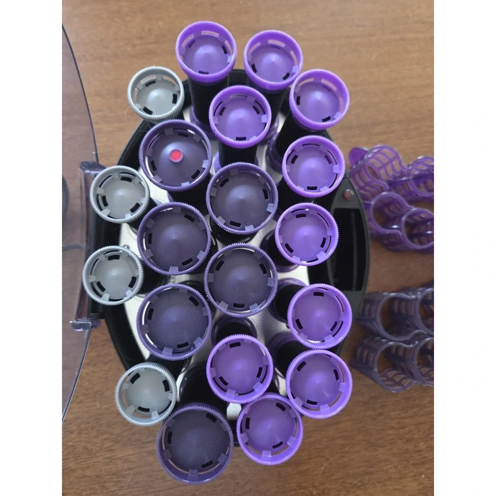 Remington Hot Rollers Set with clips curlers